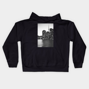 Toronto At Night Kids Hoodie